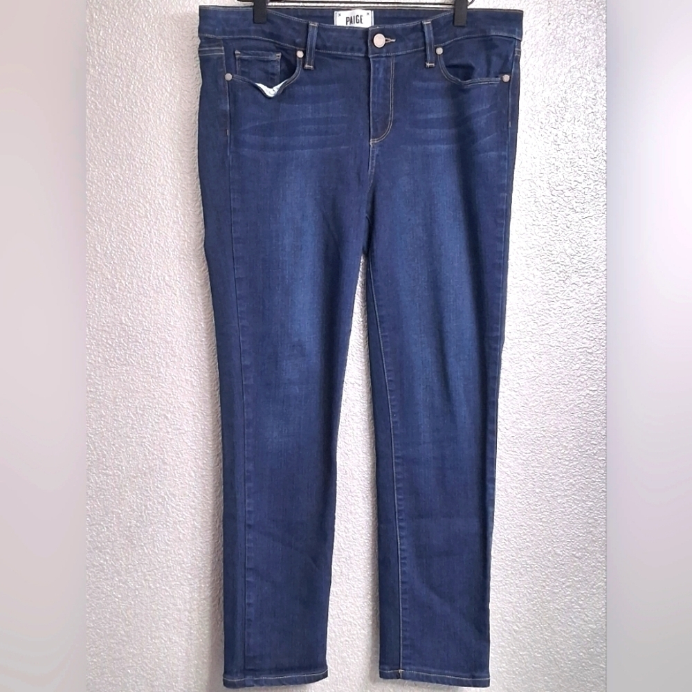 Paige Med Wash Skyline Skinny Jeans    Size 32